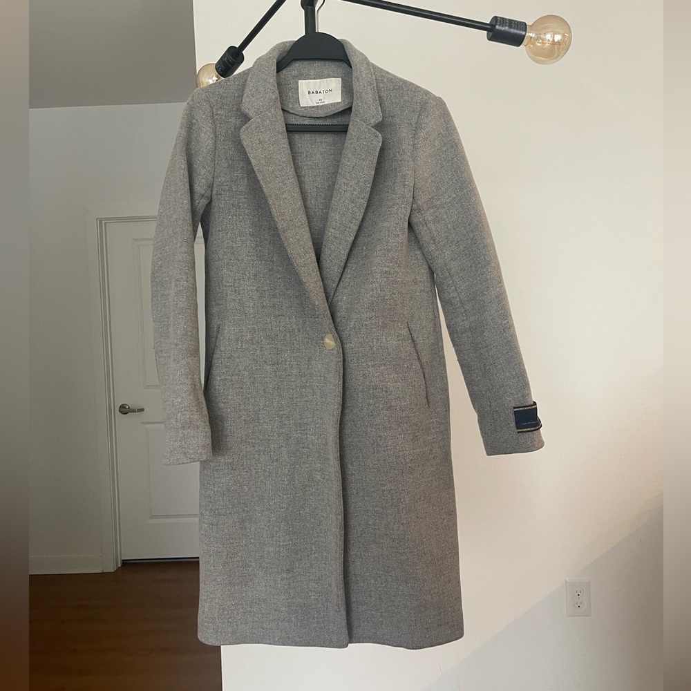 Babaton by Aritzia Wool Blend Coat Size XS